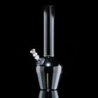 Chill Steel Bong Black with glass bowl