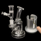 product image of the ball vape with glass pipe for demonstration