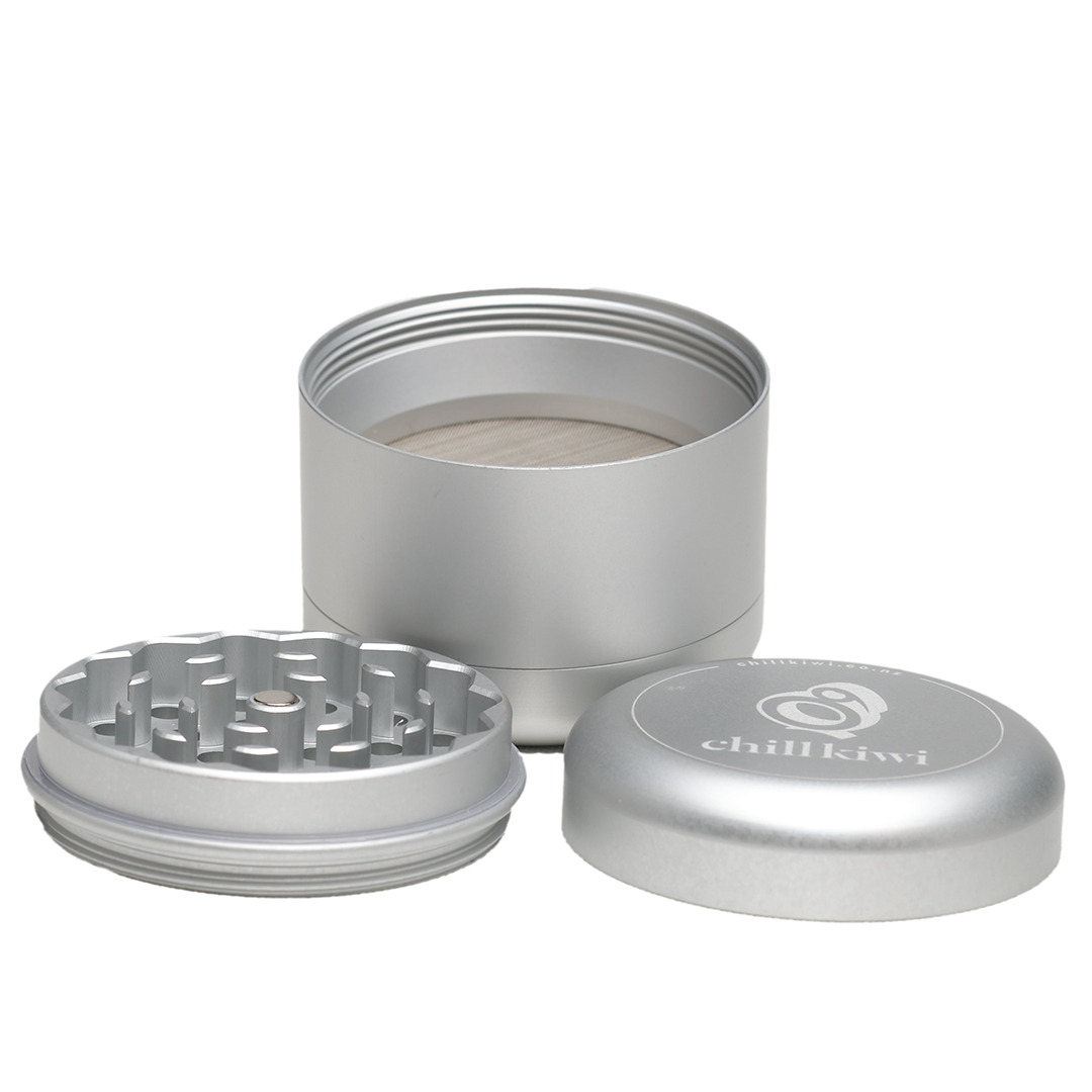 Aluminium herb grinder